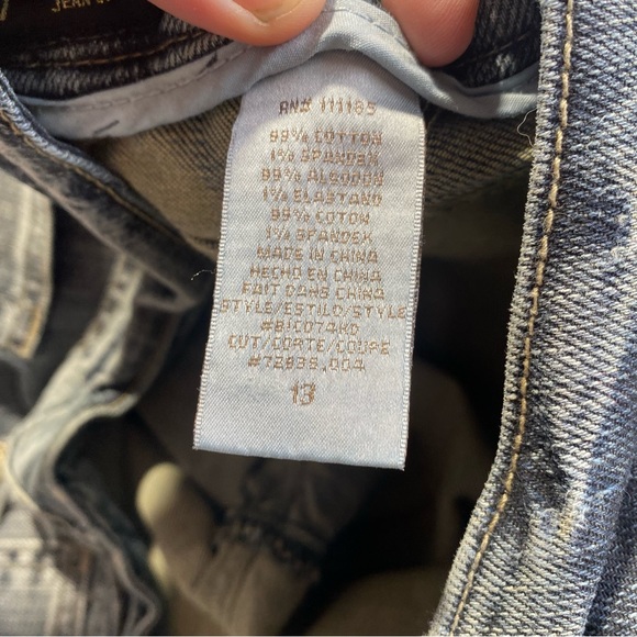 Baby Phat Vintage Y2K Retro Embroidered Pocket &Button Distressed Cotton Jean 13 - Picture 11 of 14